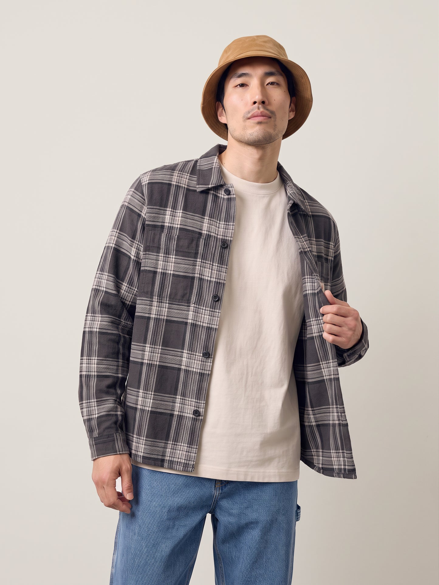 RHYTHM - Alex Check Longsleeve Shirt - 
