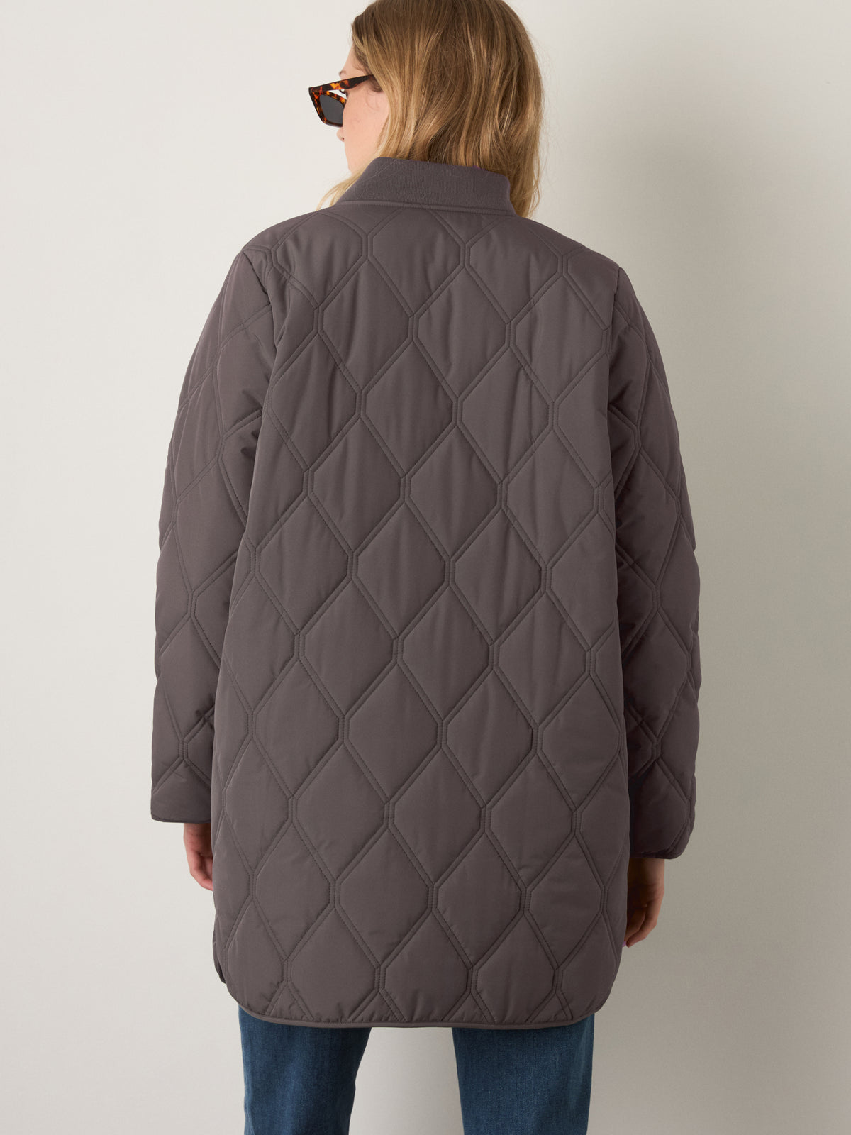 MONK & LOU - Jimmi Long Bomber Jacket - 