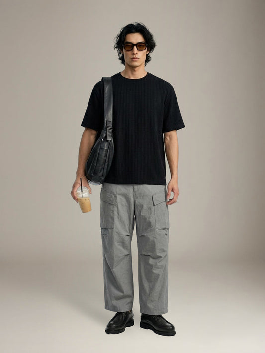 ONLY & SONS - Andre Jacquard Knit T-Shirt - 