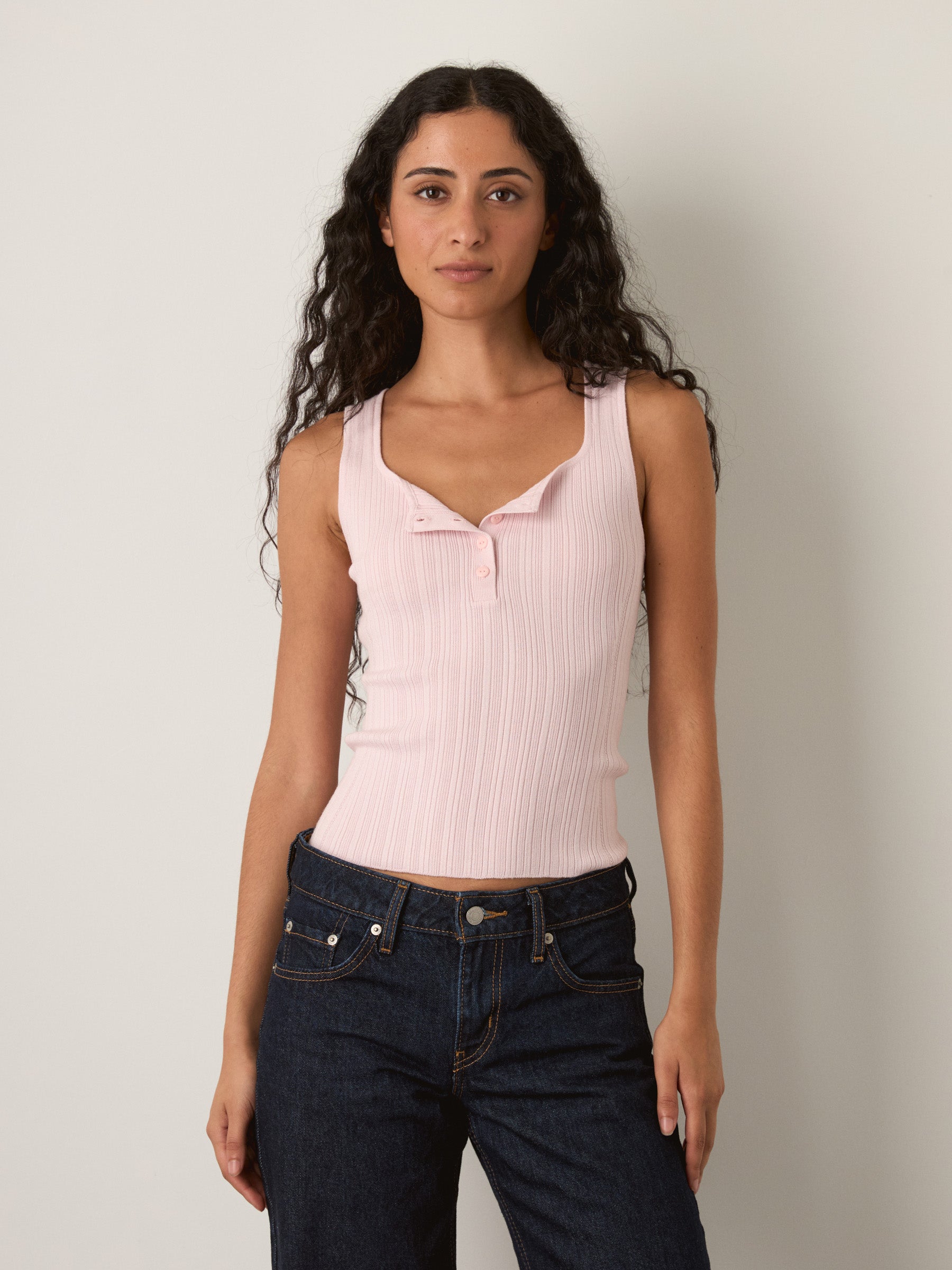 Only Bree Square Neck Knit Tank Top – PLENTY