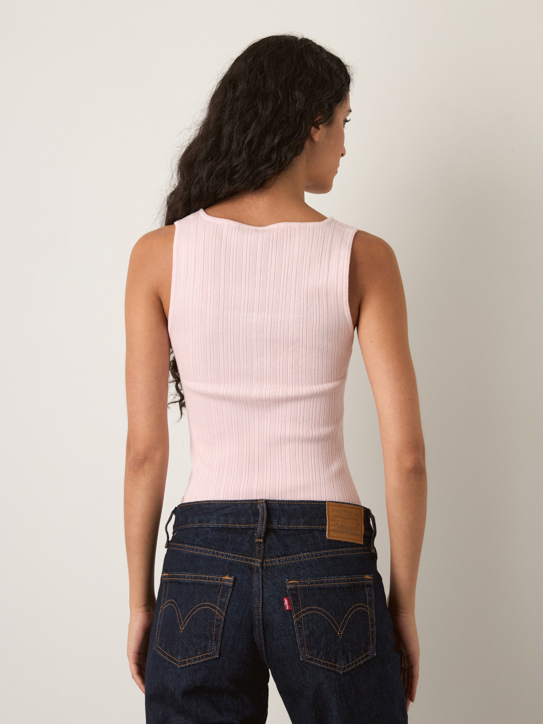 ONLY - Bree Square Neck Knit Tank Top - 