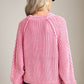 FREE PEOPLE - Frankie Cable Pullover Sweater - 