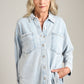 Z SUPPLY - All Day Denim Knit Jacket - 