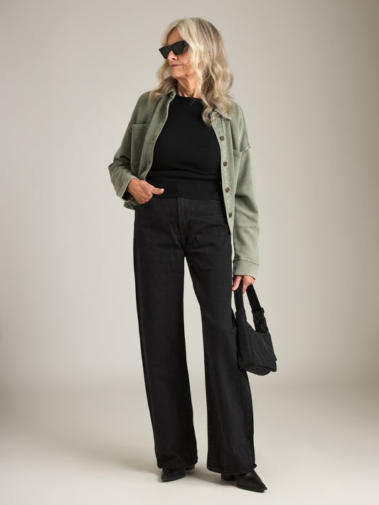 Z SUPPLY - All Day Crop Knit Jacket - 