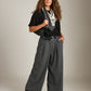 LOVEFINN - Seamed Cocoon Top - Black