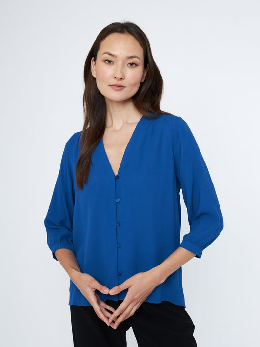 Colette Pleated Blouse