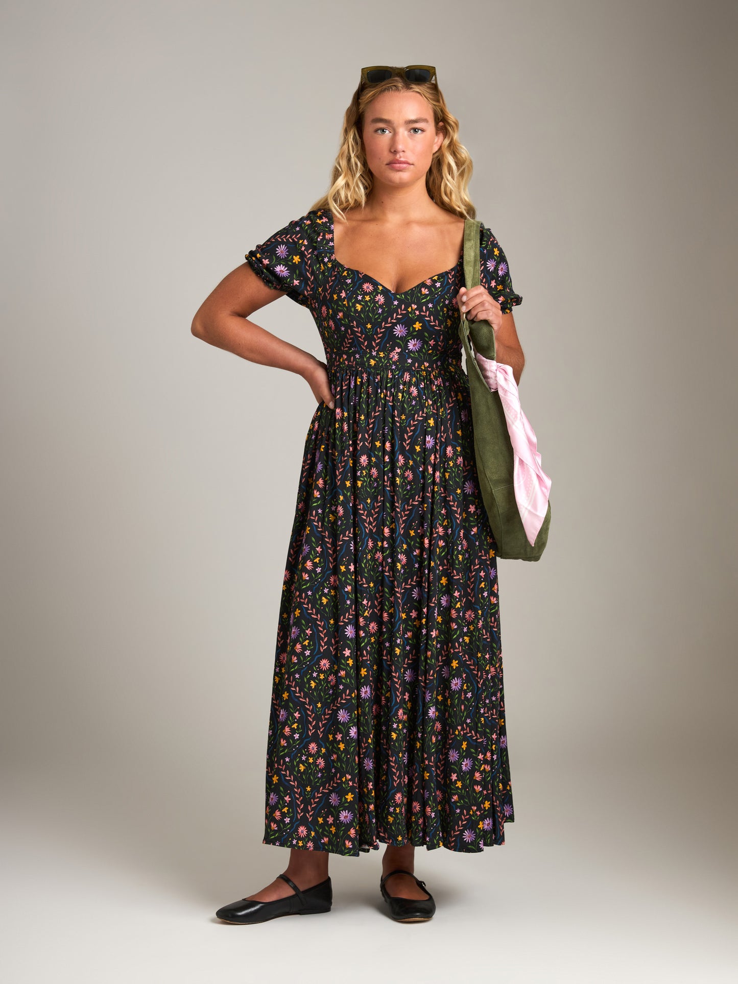 SADIE & SAGE - Garden Party Maxi Dress - 