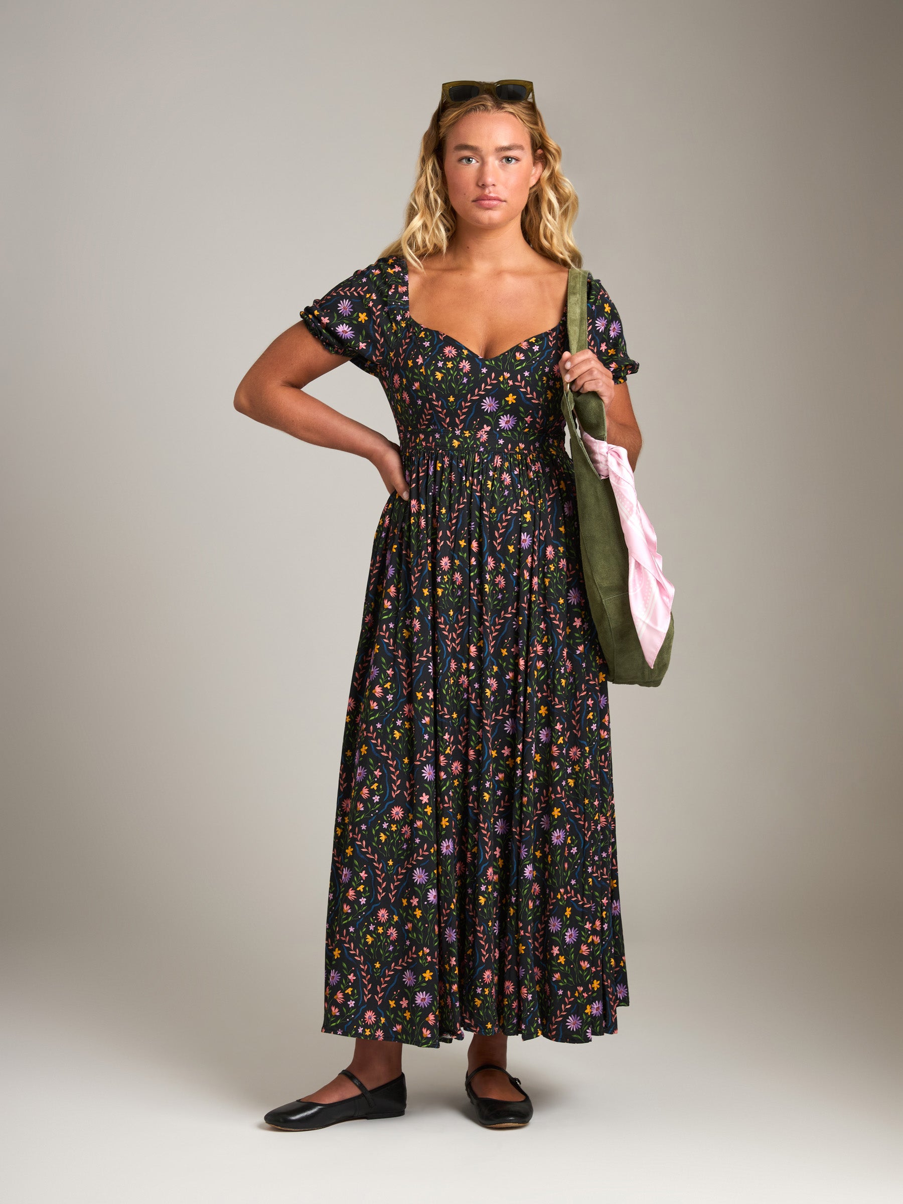 SADIE & SAGE - Garden Party Maxi Dress - 