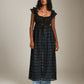 LOVEFINN - Sheer Textured Chiffon Dress - 