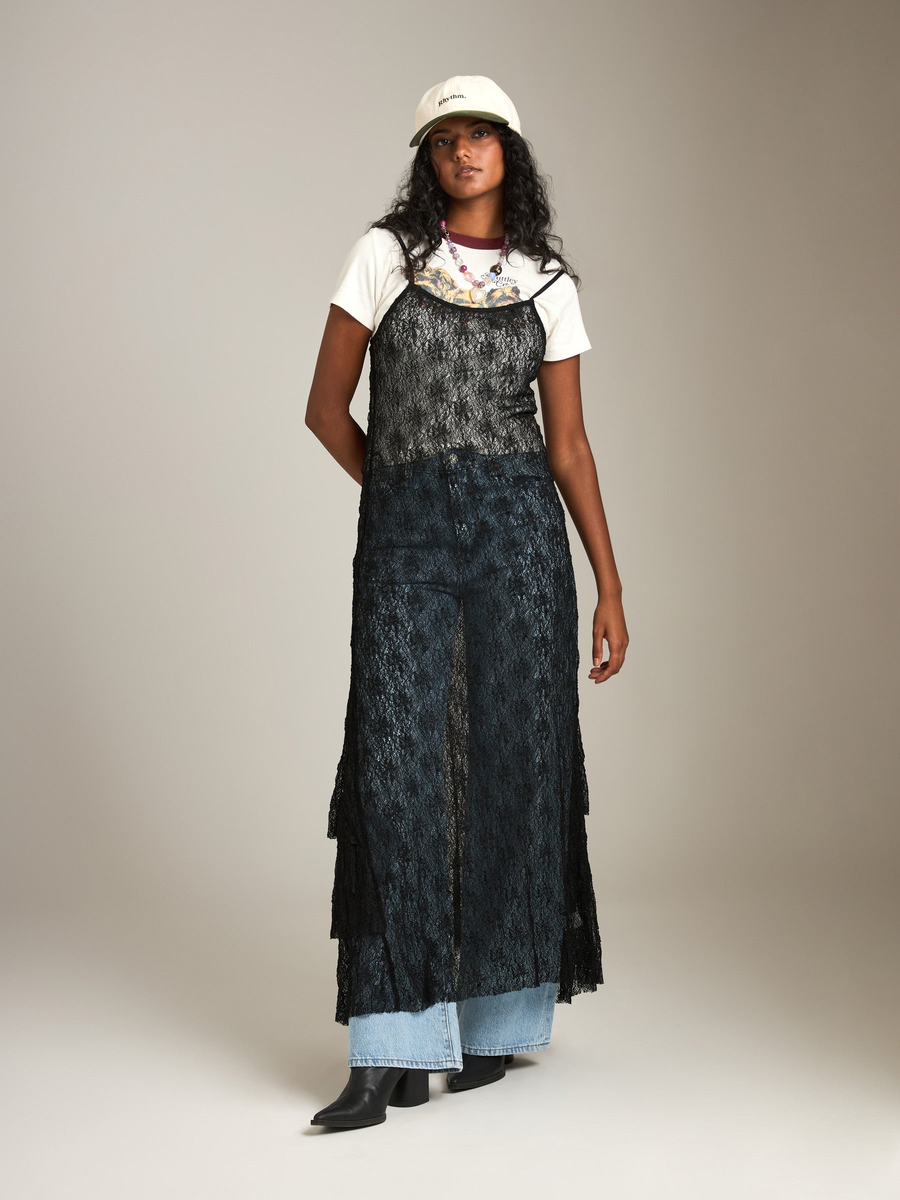 LOVEFINN - All Lace Long Dress - 