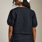 MINKPINK - Raya Denim Tie Front Top - 