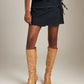 MINKPINK - Raya Denim Wrap Skort - 