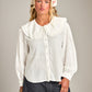 LOVEFINN - Peter Pan Collar Blouse - 