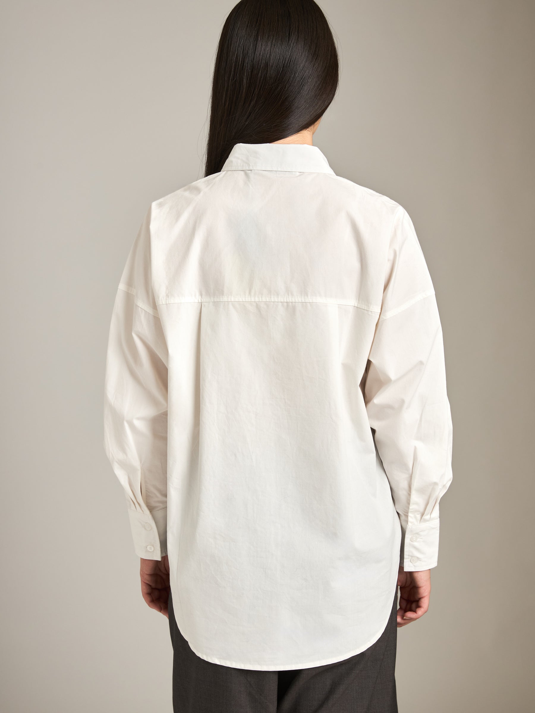MONK & LOU - Emily Oversized Button Up Shirt - 