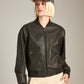 PROPAGANDA - Maddie Patch Pocket Bomber Jacket - 