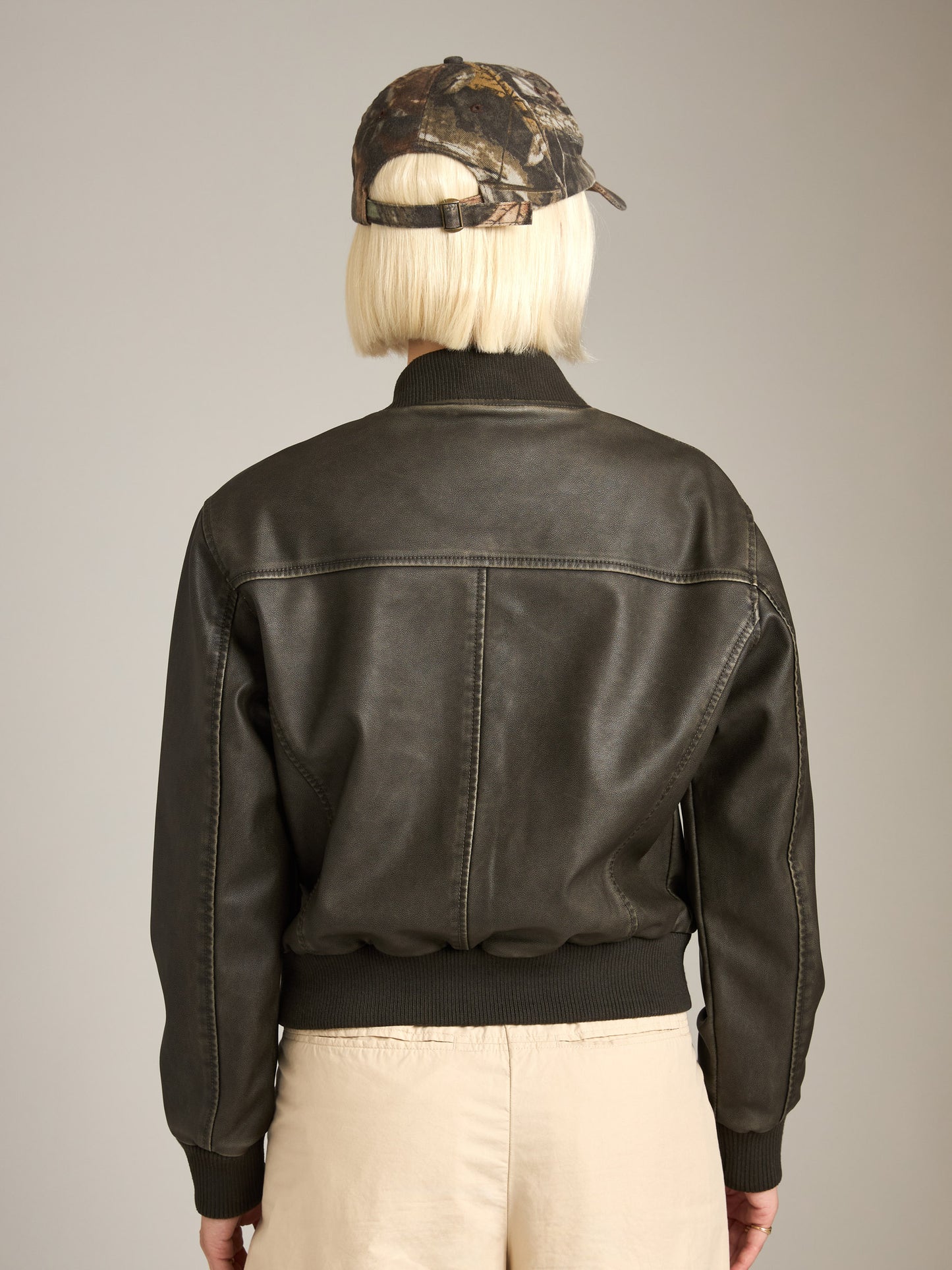 PROPAGANDA - Maddie Patch Pocket Bomber Jacket - 