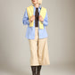 MONK & LOU - Emily Oversized Button Up Shirt - Light Blue