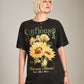 SWEET CLAIRE - Sunflower Tee - 