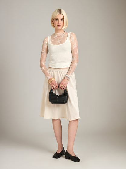 Charlita Floral Mock Neck Top