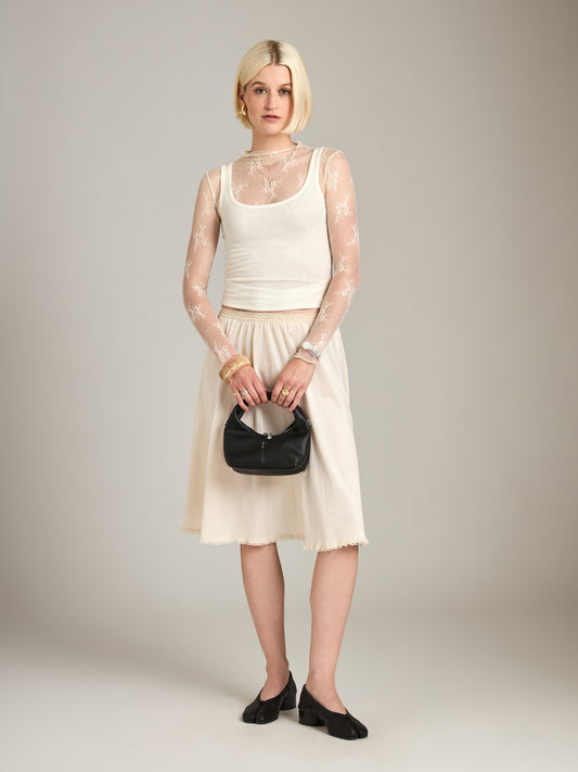 Charlita Floral Mock Neck Top