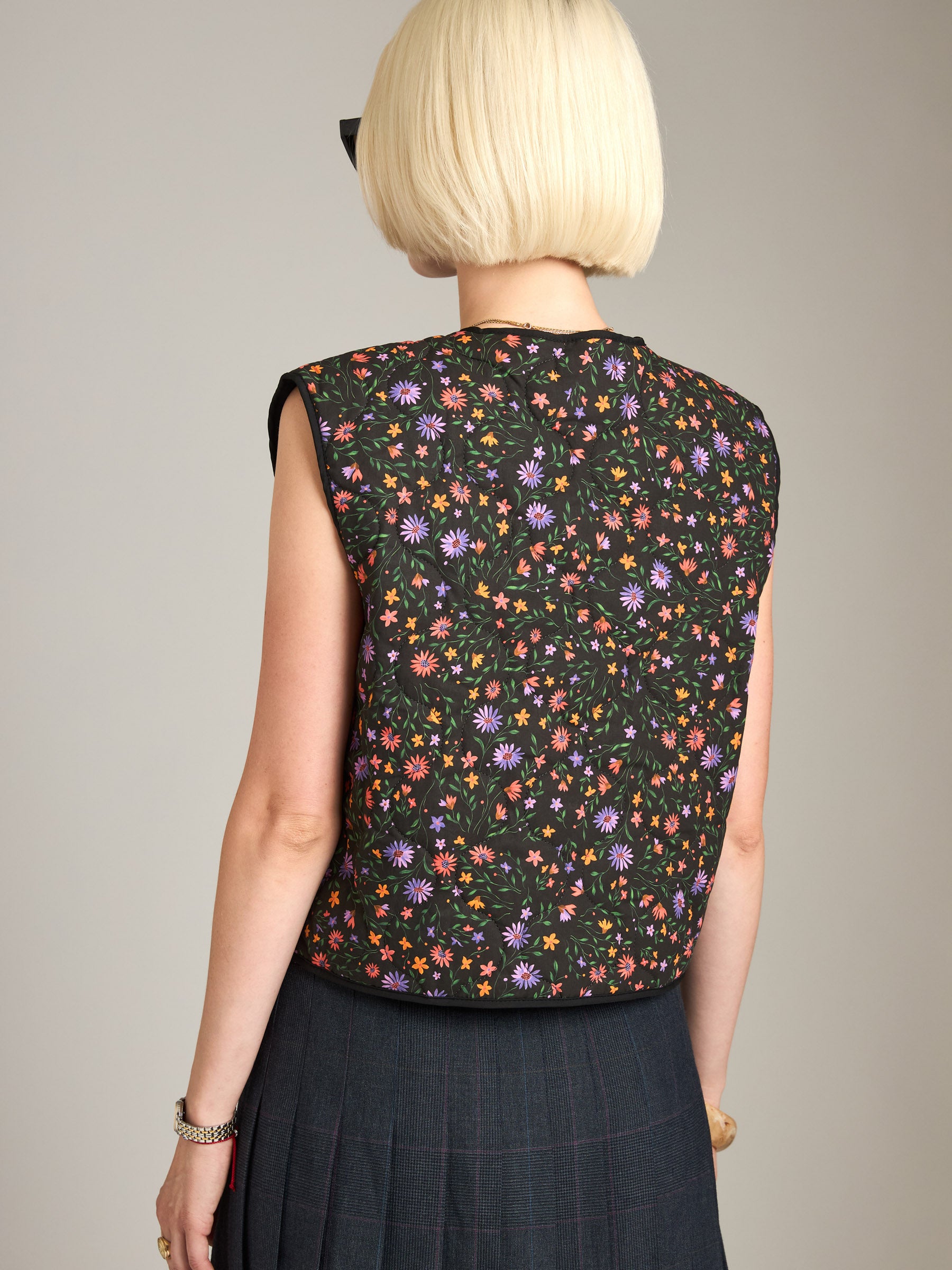 SADIE & SAGE - Garden Party Quilted Vest - 