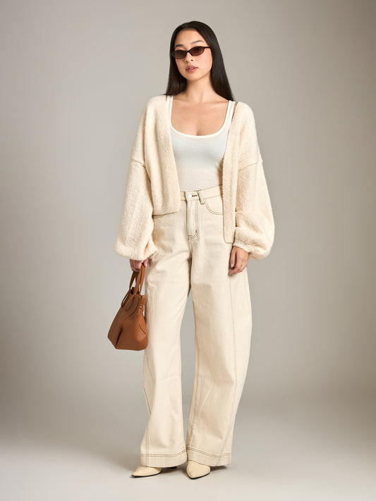 SADIE & SAGE - Marley Dolman Sleeve Cardigan - 