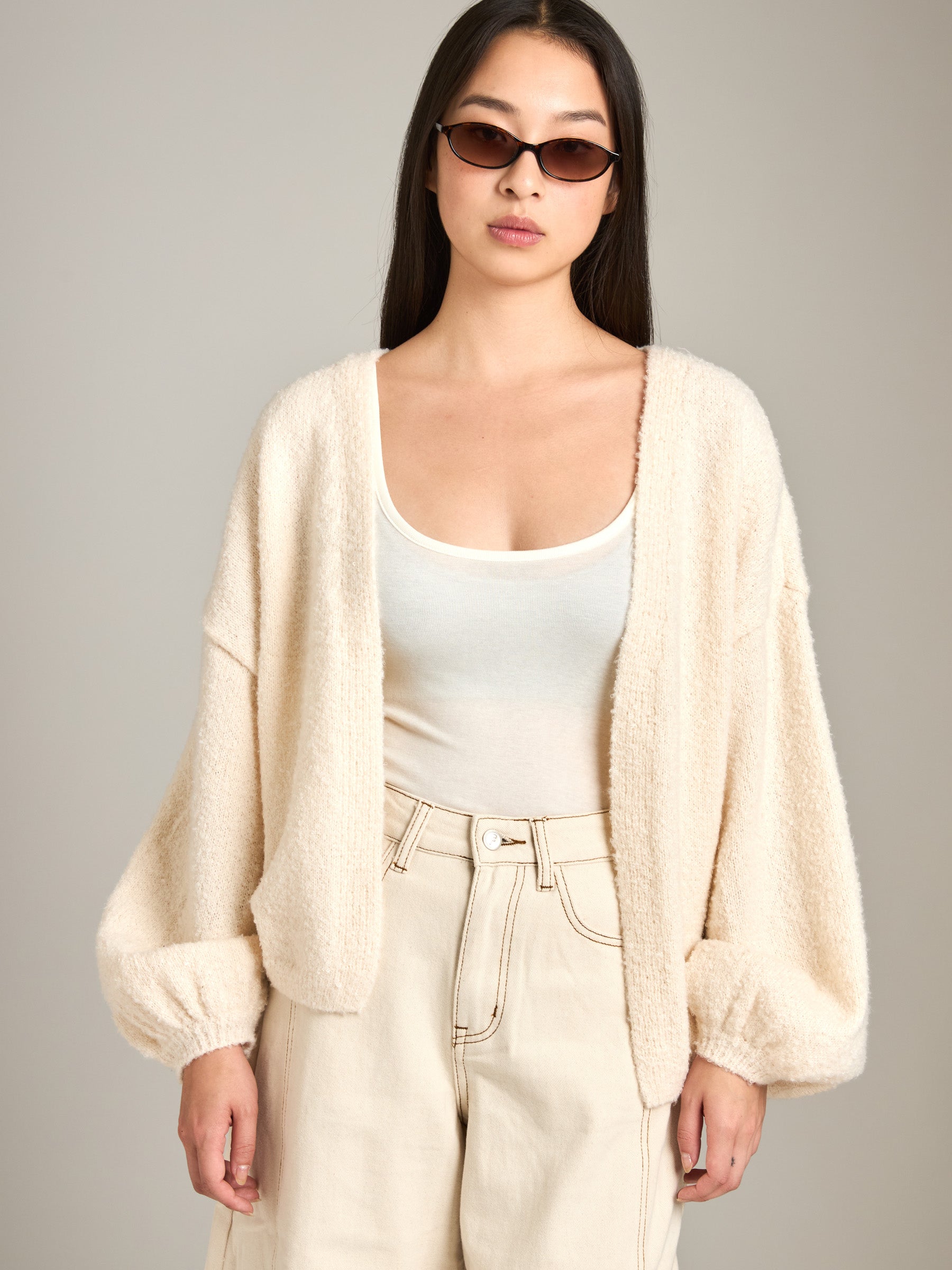 SADIE & SAGE - Marley Dolman Sleeve Cardigan - 