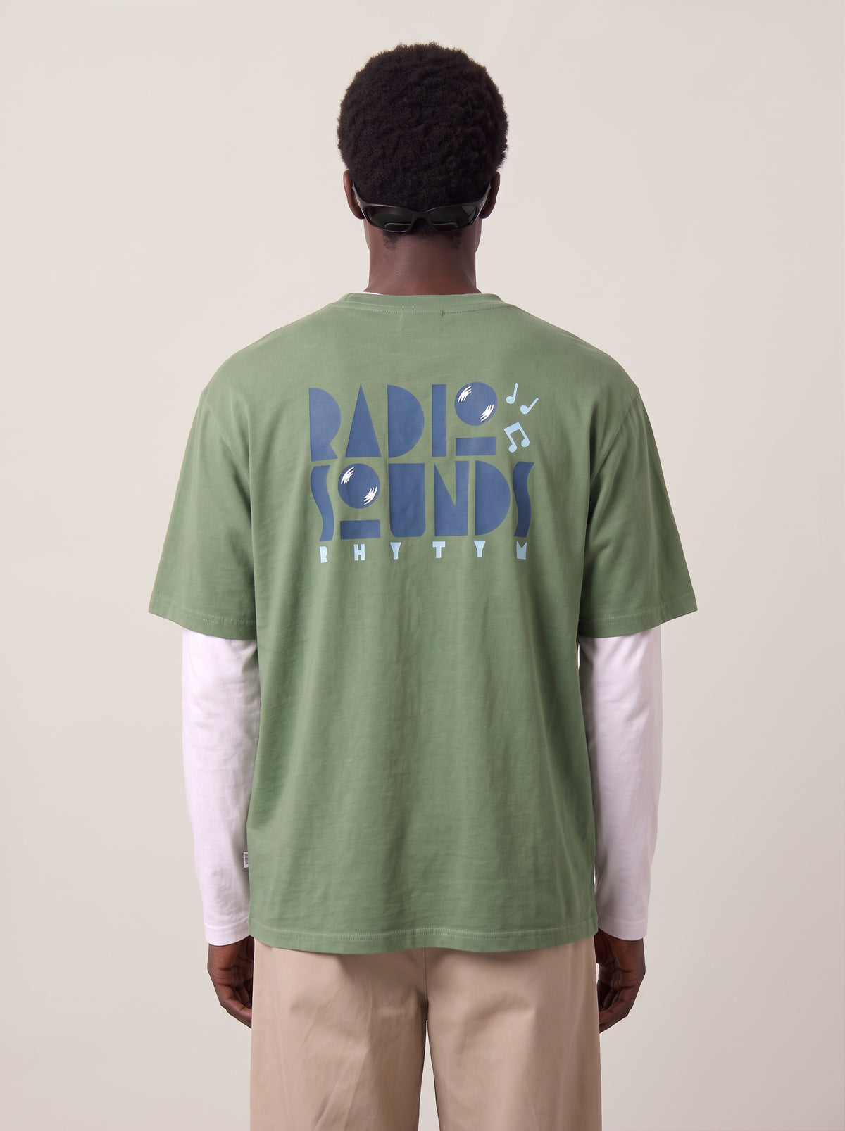 RHYTHM - Radio Sounds Vintage Shortsleeve T-Shirt - 