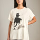 GIRL DANGEROUS - Wild Horse Vintage Tee - 