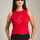 GIRL DANGEROUS - Boot and Rose Tank - 