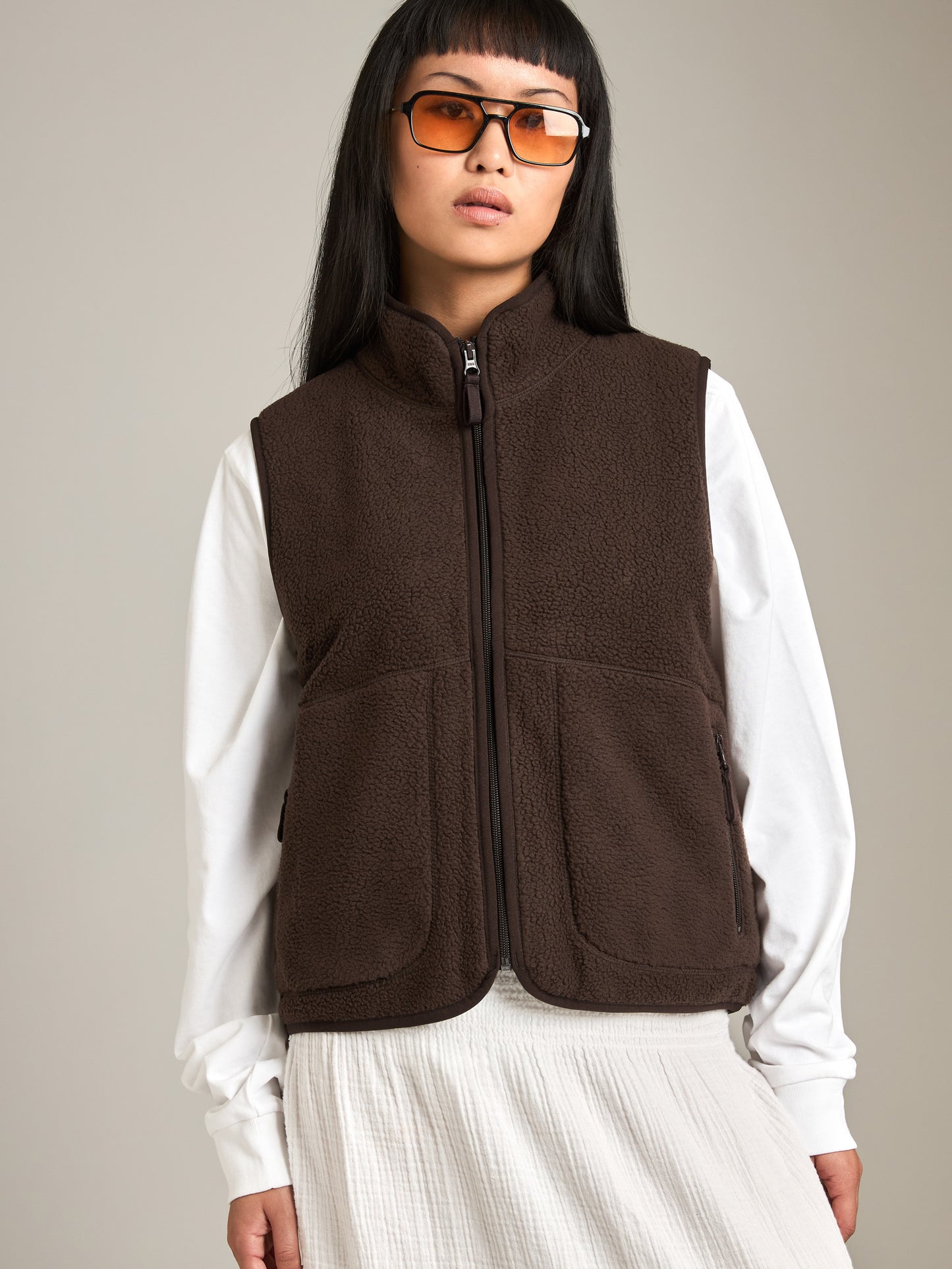 PGD - Maren Fleece Zip Vest - 