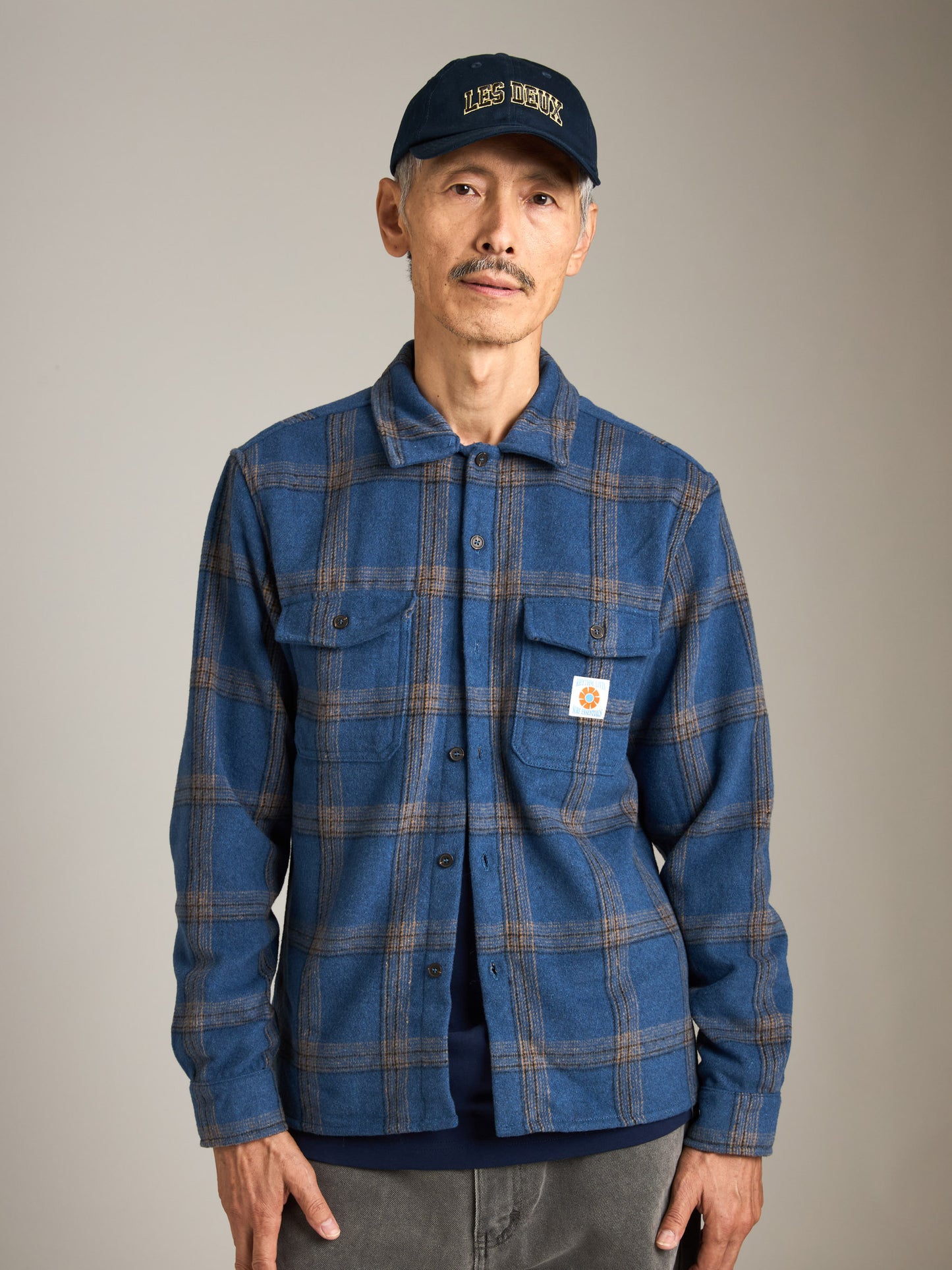 RHYTHM - Check Long Sleeve Shirt - 