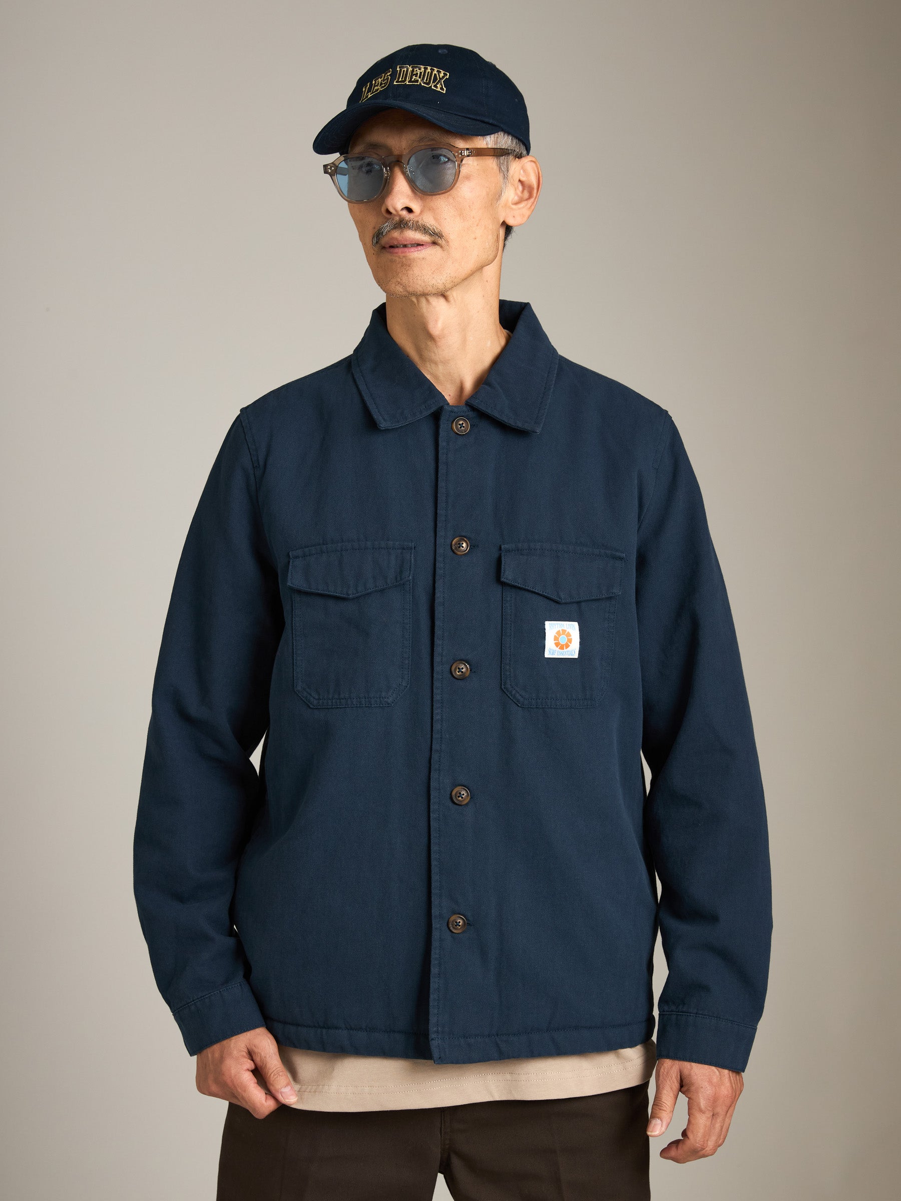 RHYTHM - Sherpa Lined Work Shirt - 