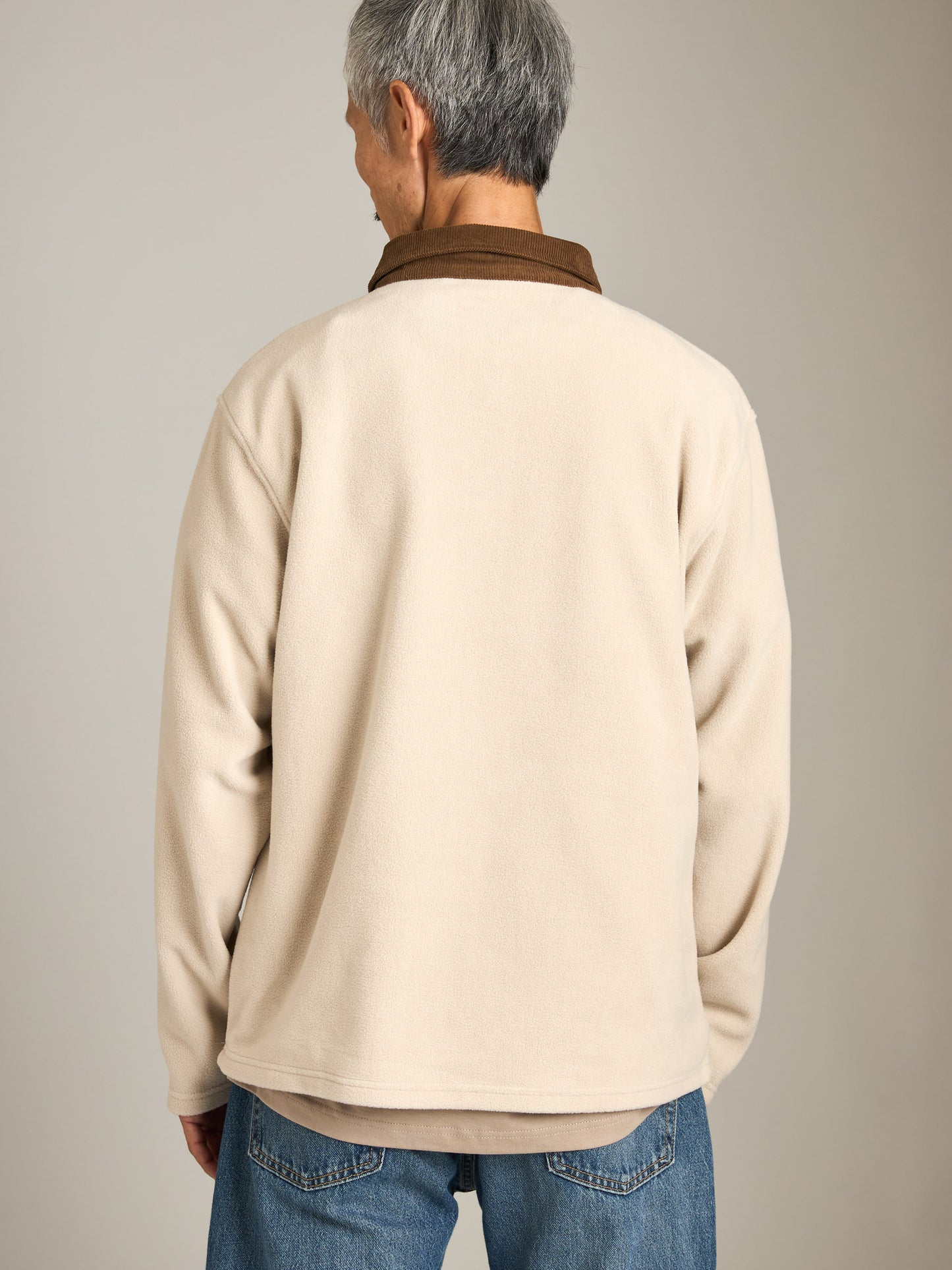 RHYTHM - Awake Polar Fleece Polo Shirt - 