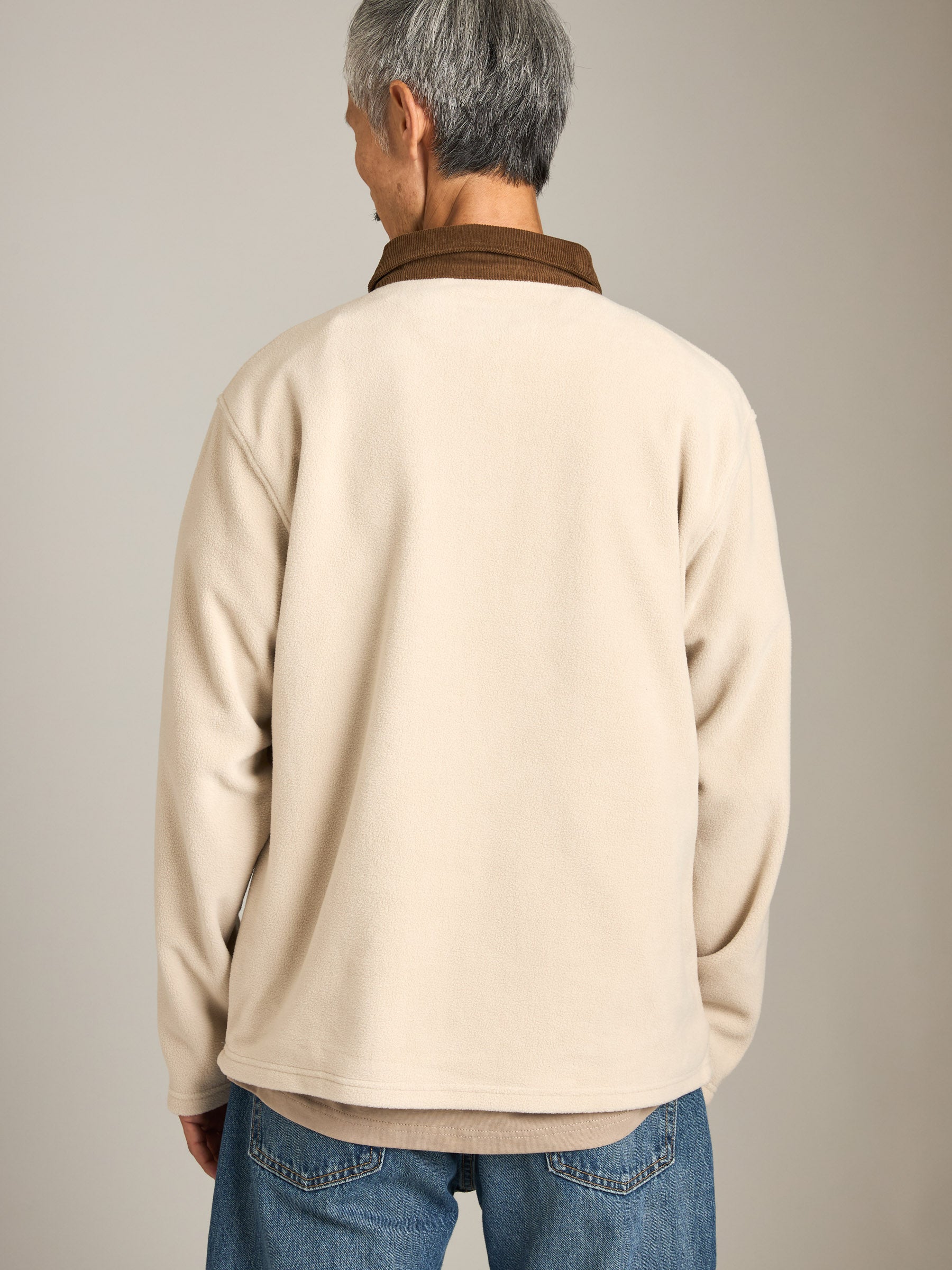 RHYTHM - Awake Polar Fleece Polo Shirt - 