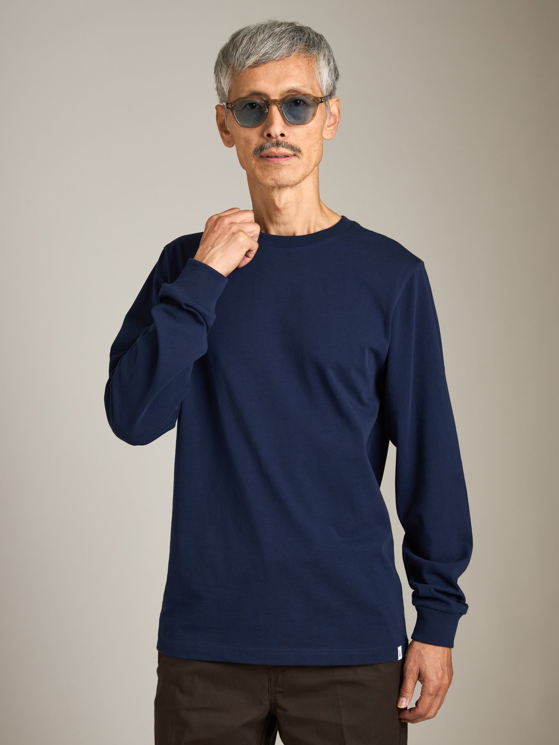 ATRIUM - Cotton Jersey Longsleeve T-Shirt - 
