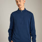 Jersey Stitch Quarter Zip Sweater