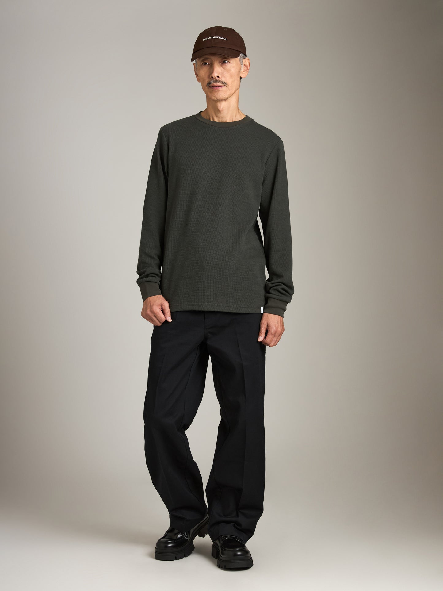 ATRIUM - Thermal Jersey Longsleeve T-Shirt - Dark Green