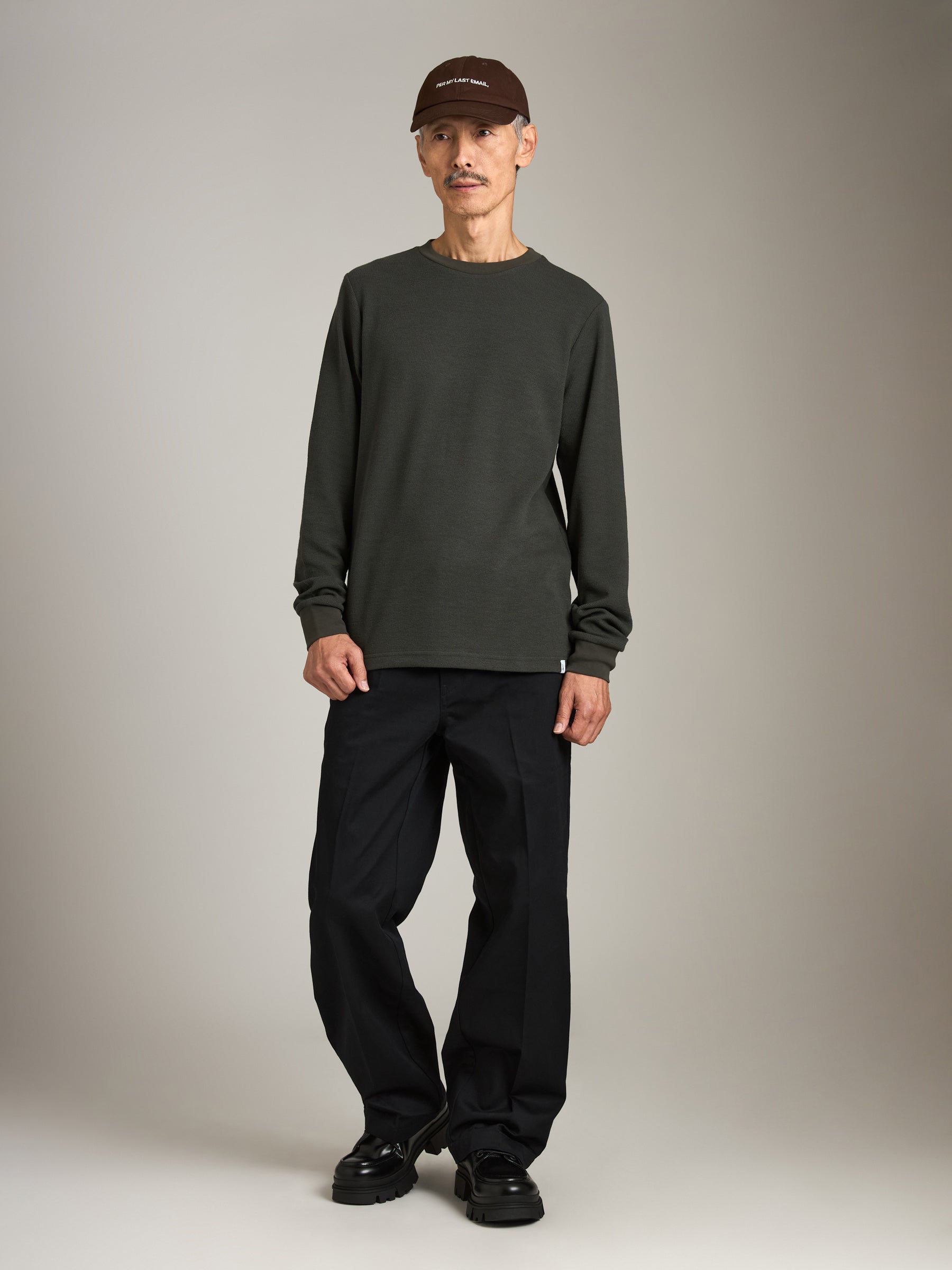 ATRIUM - Thermal Jersey Longsleeve T-Shirt - Dark Green