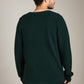 ATRIUM - Honeycomb Knit Crewneck Pullover Sweater - 