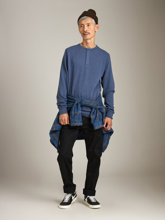 UB244 Tapered Stretch Selvedge - Black