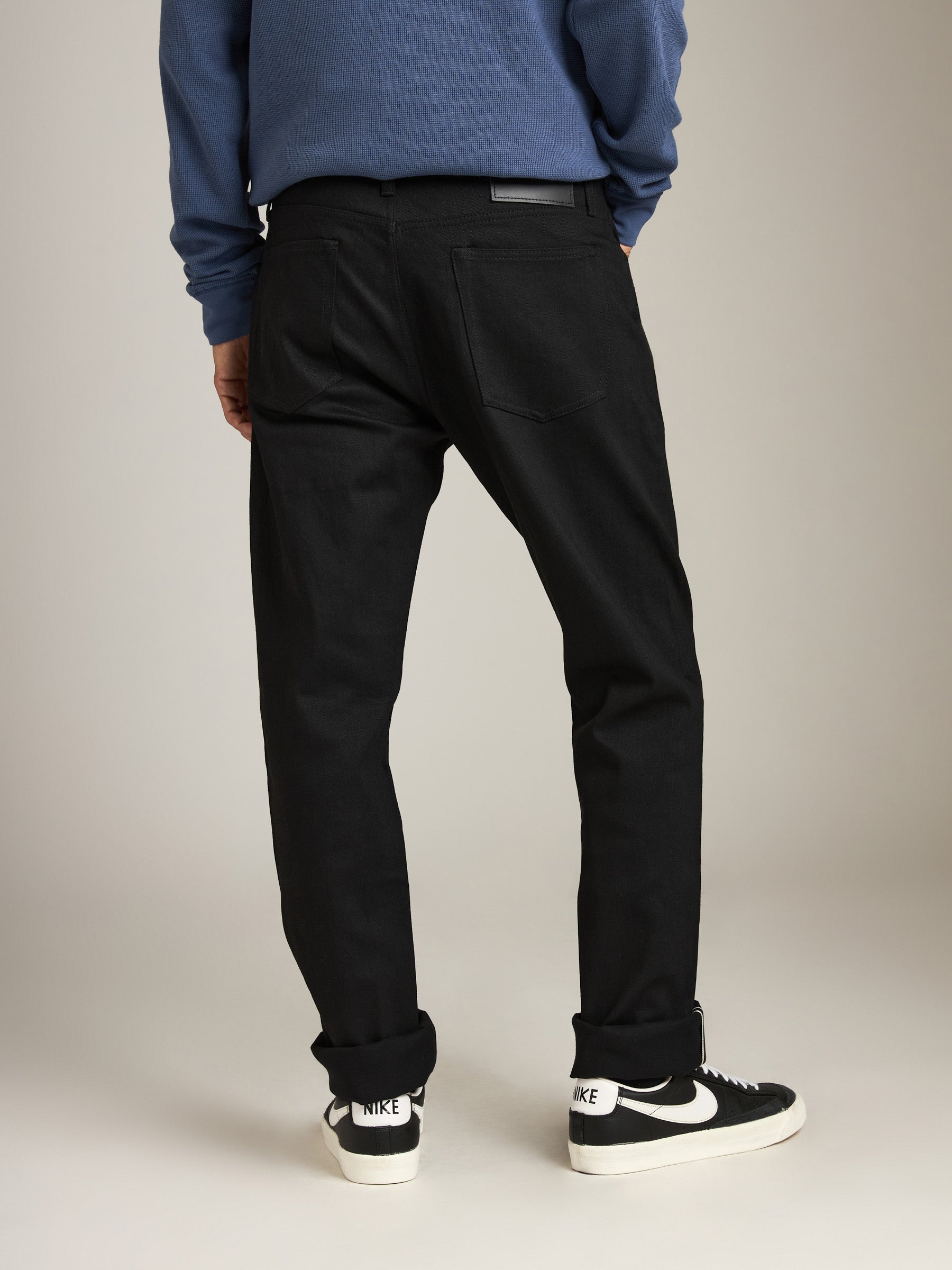 UNBRANDED - UB244 Tapered Stretch Selvedge - Black - 