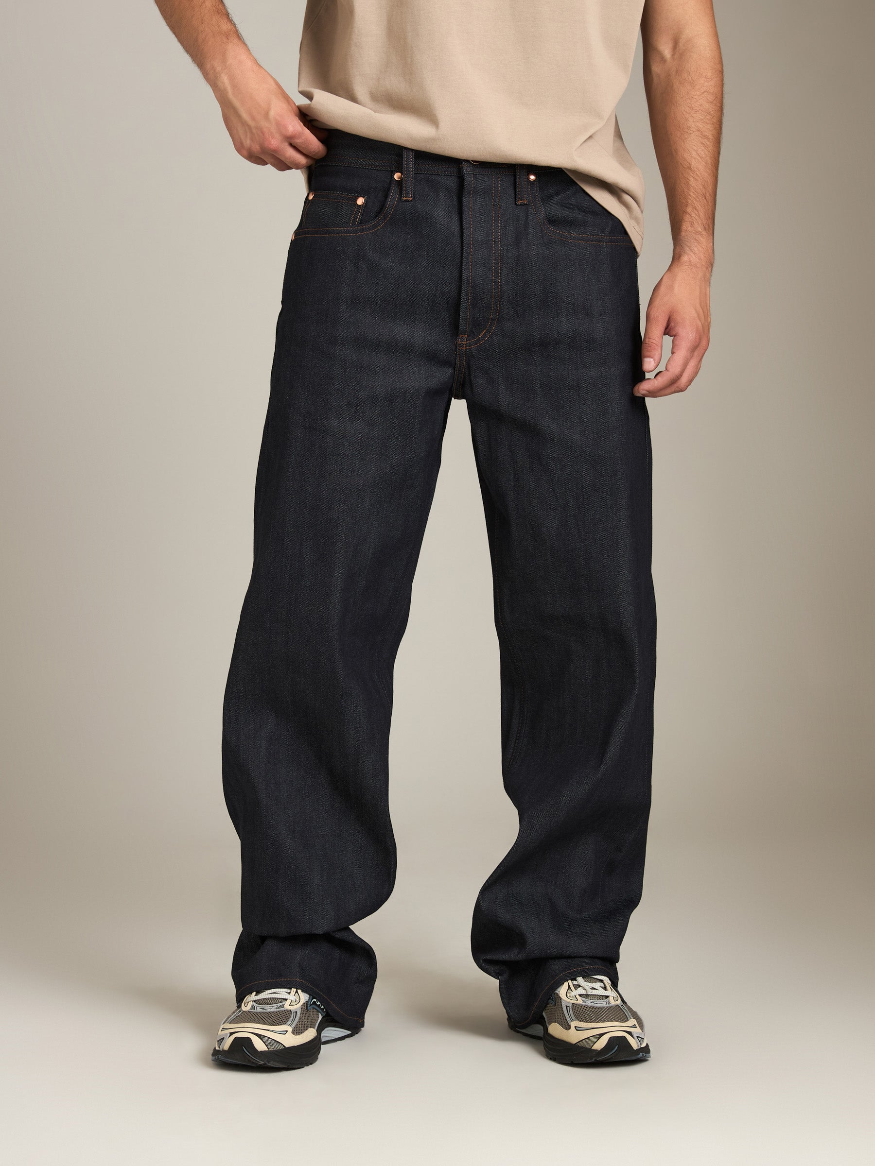 UNBRANDED - UB722 Wide Straight Stretch Selvedge - 