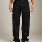 UNBRANDED - UB744 Wide Straight Stretch Selvedge - Black - 