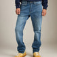 DUER - Performance Denim Plus Straight - Alpine Indigo - 