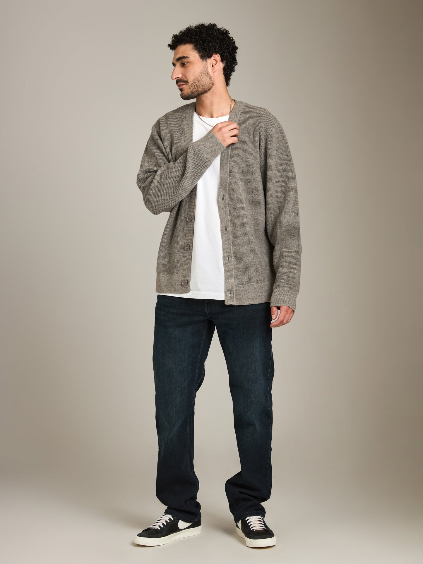 DUER - Performance Denim Plus Straight - Carbon Stone - 