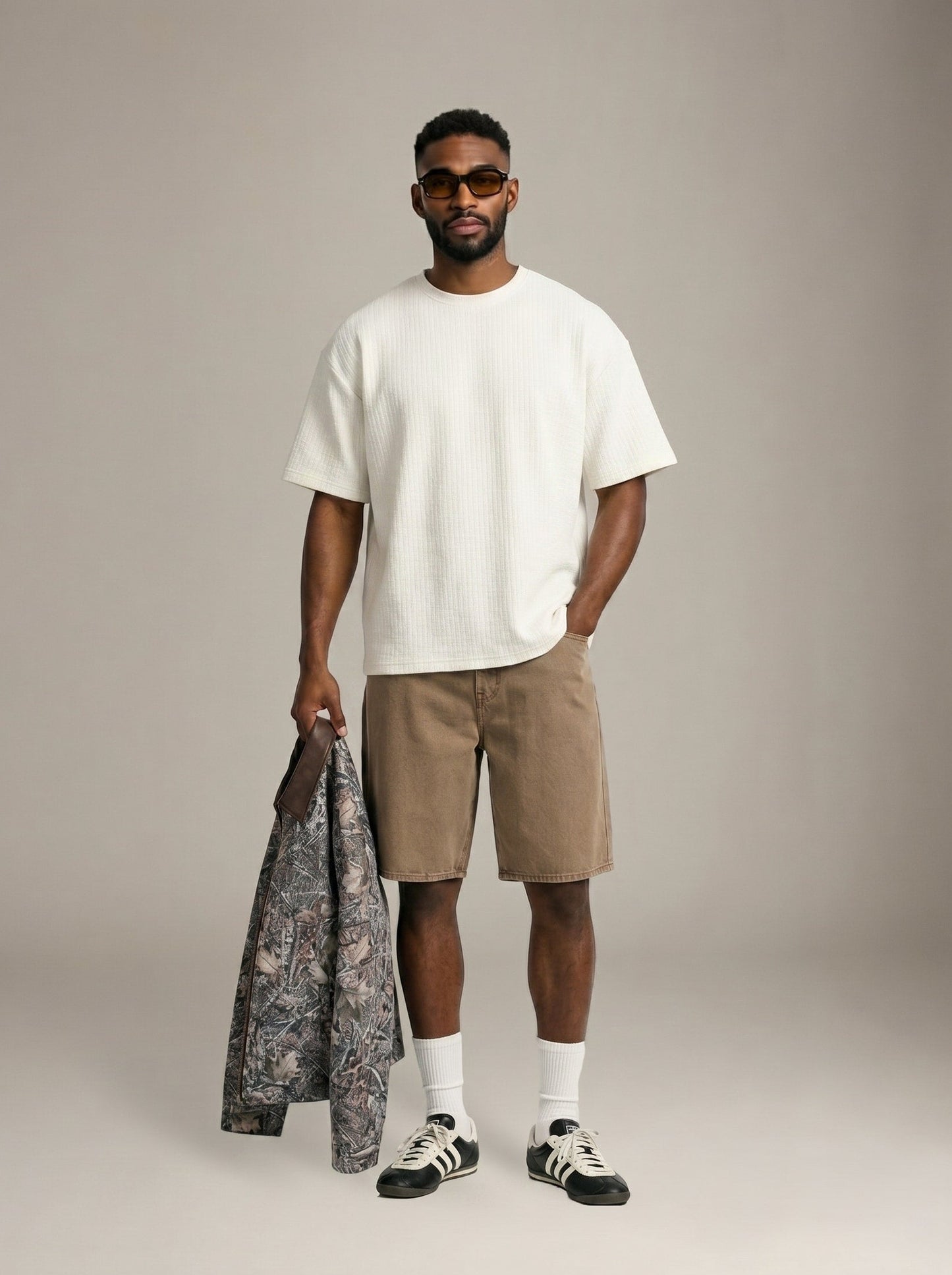 ONLY & SONS - Andre Jacquard Knit T-Shirt - 