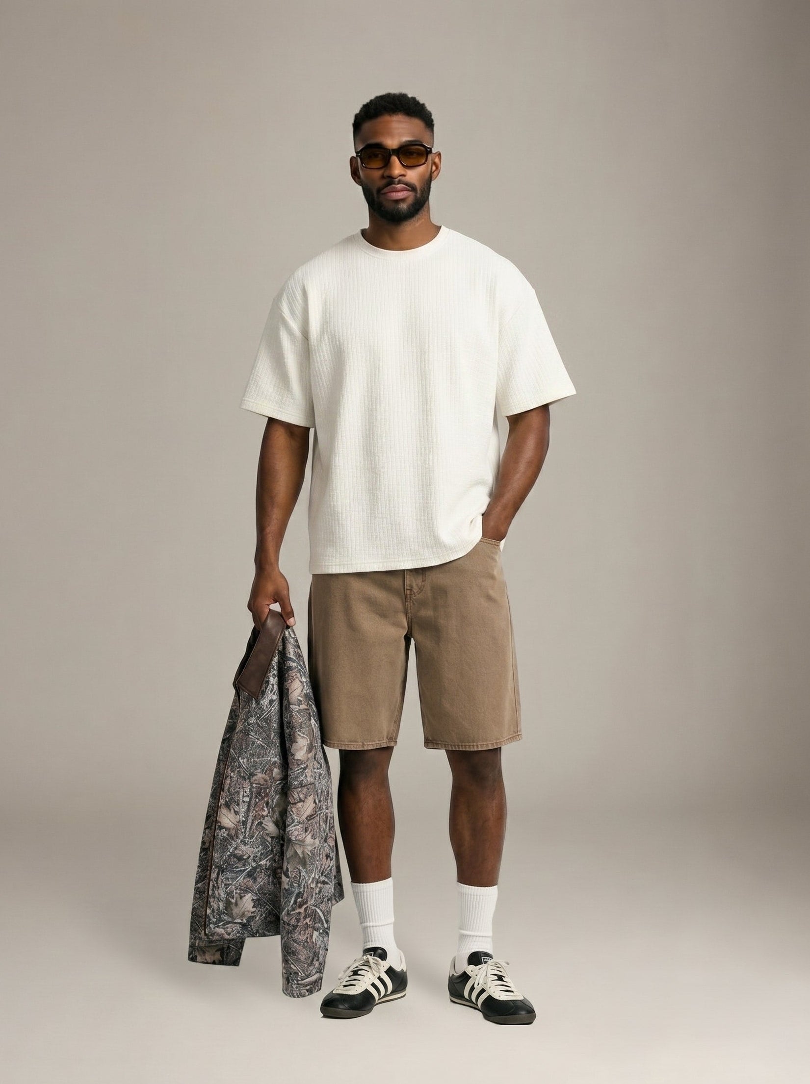 ONLY & SONS - Andre Jacquard Knit T-Shirt - 