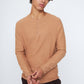 Slub Sweater Knit Henley