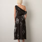 LOVEFINN - Floral Cowl Dress - 